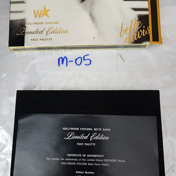 WESTMORE BEAUTY LIMITED EDITION BETTE DAVIS FACE PALETTE